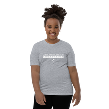 Load image into Gallery viewer, Catch-A-Dream Youth Short Sleeve (White Wordmark)