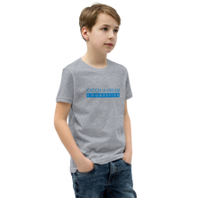 Load image into Gallery viewer, Catch-A-Dream Youth Short Sleeve (Blue Wordmark)
