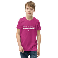 Load image into Gallery viewer, Catch-A-Dream Youth Short Sleeve (White Wordmark)