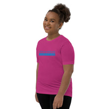 Load image into Gallery viewer, Catch-A-Dream Youth Short Sleeve (Blue Wordmark)