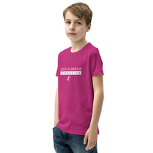 Load image into Gallery viewer, Catch-A-Dream Youth Short Sleeve (White Wordmark)