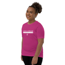 Load image into Gallery viewer, Catch-A-Dream Youth Short Sleeve (White Wordmark)