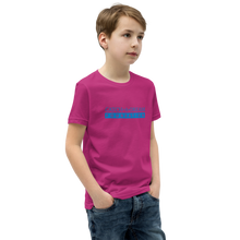 Load image into Gallery viewer, Catch-A-Dream Youth Short Sleeve (Blue Wordmark)