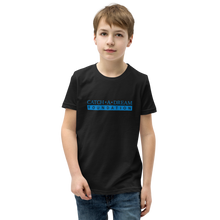 Load image into Gallery viewer, Catch-A-Dream Youth Short Sleeve (Blue Wordmark)