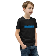 Load image into Gallery viewer, Catch-A-Dream Youth Short Sleeve (Blue Wordmark)