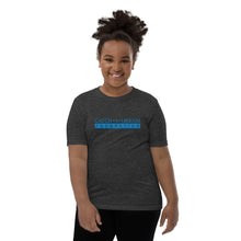 Load image into Gallery viewer, Catch-A-Dream Youth Short Sleeve (Blue Wordmark)