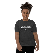 Load image into Gallery viewer, Catch-A-Dream Youth Short Sleeve (White Wordmark)
