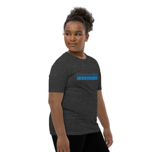 Load image into Gallery viewer, Catch-A-Dream Youth Short Sleeve (Blue Wordmark)