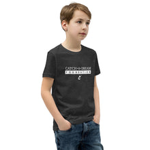 Load image into Gallery viewer, Catch-A-Dream Youth Short Sleeve (White Wordmark)