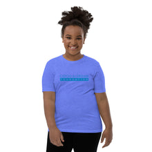 Load image into Gallery viewer, Catch-A-Dream Youth Short Sleeve (Blue Wordmark)