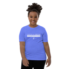 Load image into Gallery viewer, Catch-A-Dream Youth Short Sleeve (White Wordmark)
