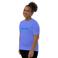 Load image into Gallery viewer, Catch-A-Dream Youth Short Sleeve (Blue Wordmark)