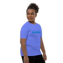 Load image into Gallery viewer, Catch-A-Dream Youth Short Sleeve (Blue Wordmark)