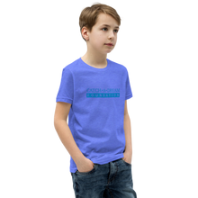 Load image into Gallery viewer, Catch-A-Dream Youth Short Sleeve (Blue Wordmark)