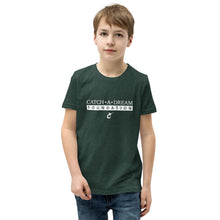Load image into Gallery viewer, Catch-A-Dream Youth Short Sleeve (White Wordmark)