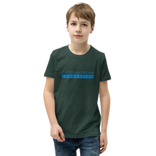 Load image into Gallery viewer, Catch-A-Dream Youth Short Sleeve (Blue Wordmark)