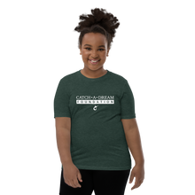 Load image into Gallery viewer, Catch-A-Dream Youth Short Sleeve (White Wordmark)