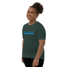 Load image into Gallery viewer, Catch-A-Dream Youth Short Sleeve (Blue Wordmark)