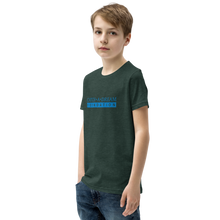 Load image into Gallery viewer, Catch-A-Dream Youth Short Sleeve (Blue Wordmark)
