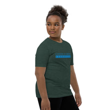 Load image into Gallery viewer, Catch-A-Dream Youth Short Sleeve (Blue Wordmark)