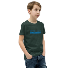 Load image into Gallery viewer, Catch-A-Dream Youth Short Sleeve (Blue Wordmark)