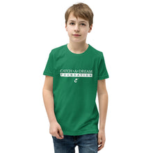 Load image into Gallery viewer, Catch-A-Dream Youth Short Sleeve (White Wordmark)