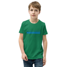 Load image into Gallery viewer, Catch-A-Dream Youth Short Sleeve (Blue Wordmark)