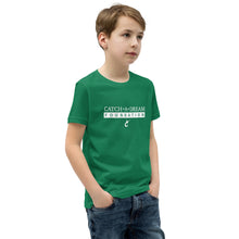 Load image into Gallery viewer, Catch-A-Dream Youth Short Sleeve (White Wordmark)
