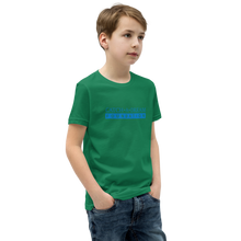 Load image into Gallery viewer, Catch-A-Dream Youth Short Sleeve (Blue Wordmark)