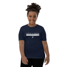 Load image into Gallery viewer, Catch-A-Dream Youth Short Sleeve (White Wordmark)