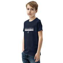 Load image into Gallery viewer, Catch-A-Dream Youth Short Sleeve (White Wordmark)