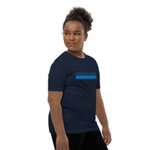 Load image into Gallery viewer, Catch-A-Dream Youth Short Sleeve (Blue Wordmark)