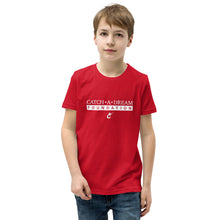 Load image into Gallery viewer, Catch-A-Dream Youth Short Sleeve (White Wordmark)