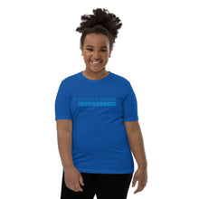 Load image into Gallery viewer, Catch-A-Dream Youth Short Sleeve (Blue Wordmark)