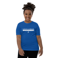 Load image into Gallery viewer, Catch-A-Dream Youth Short Sleeve (White Wordmark)