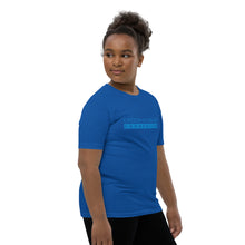 Load image into Gallery viewer, Catch-A-Dream Youth Short Sleeve (Blue Wordmark)