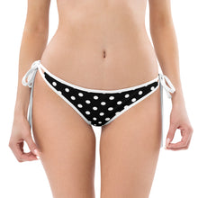 Load image into Gallery viewer, Bikini Bottom Polka Black/White
