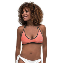 Load image into Gallery viewer, Bikini Top Water Color (Coral)
