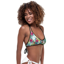 Load image into Gallery viewer, Bikini Top Flower Tiki
