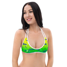 Load image into Gallery viewer, Bikini Top Mahi Mahi Scales
