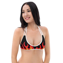 Load image into Gallery viewer, Bikini Top Flames

