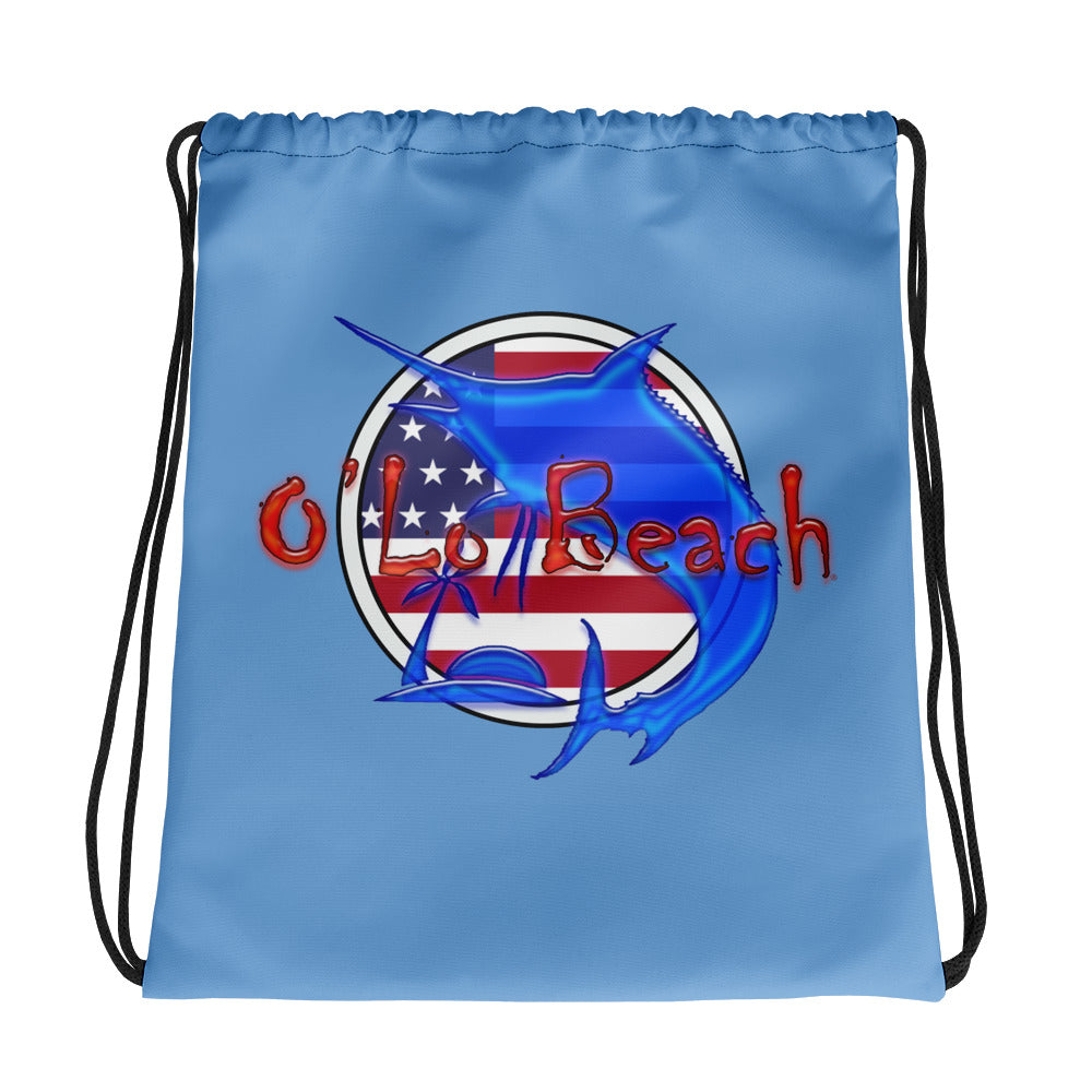 Drawstring bag American Blue Marlin (Blue)