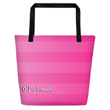 Load image into Gallery viewer, Beach Bag Beach Happy (Pink)
