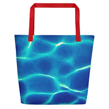 Load image into Gallery viewer, Beach Bag Reflections Palm (Dark)
