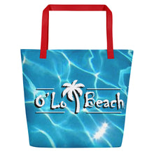 Load image into Gallery viewer, Beach Bag Reflections Palm (Light)
