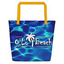 Load image into Gallery viewer, Beach Bag Reflections Palm (Dark)
