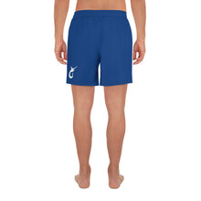 Load image into Gallery viewer, Men&#39;s Athletic Long Shorts Bones (Blue)

