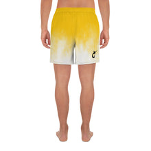 Load image into Gallery viewer, Men&#39;s Athletic Long Shorts (Yellow Gradient)
