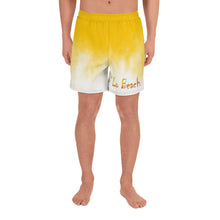 Load image into Gallery viewer, Men&#39;s Athletic Long Shorts (Yellow Gradient)
