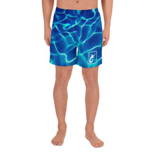 Load image into Gallery viewer, Men&#39;s Athletic Long Shorts Reflections (Dark)
